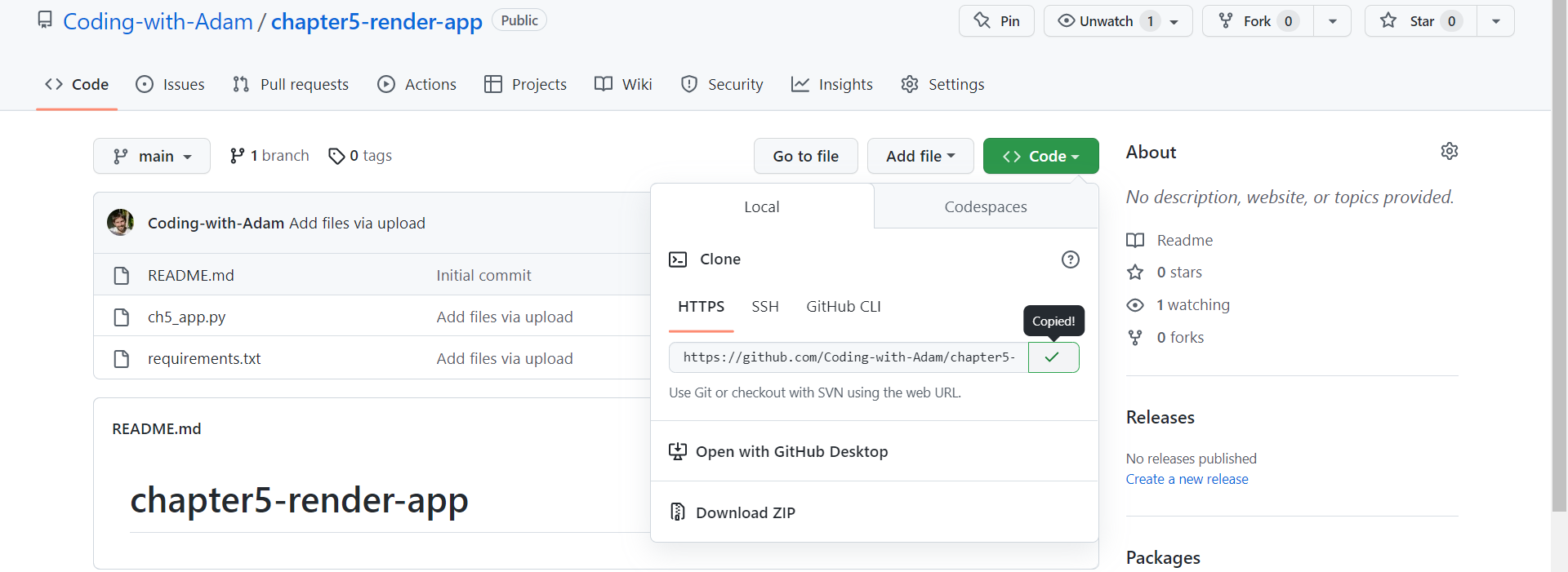 github repo link